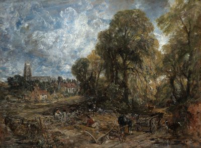 Stoke-by-Nayland od John Constable