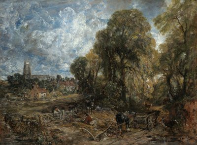 Stoke-by-Nayland, 1836. od John Constable