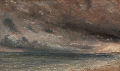 Bouřlivé moře, Brighton, ca. 1828. od John Constable