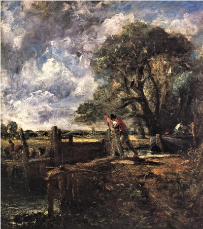 Studie k filmu Kukuřičné pole od John Constable