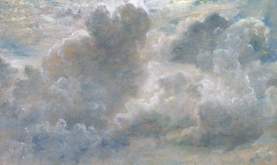 Study of Cumulus Clouds, 1822 (olej na papíře na plátně) od John Constable