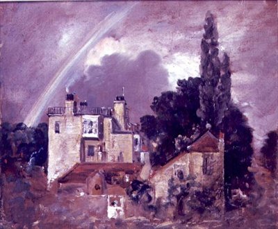 The Grove nebo admirálův dům, Hampstead, c. 1821-22 od John Constable