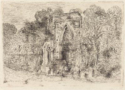 Ruiny Netley Abbey od John Constable