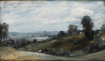 The Vale of Dedham z Langhamu, 1812 od John Constable