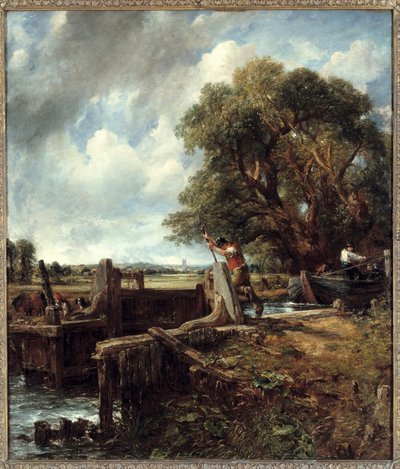 Zámek. Obraz Johna Constablea (1776-1837) od John Constable