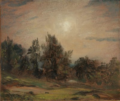 Stromy na Hampstead Heath od John Constable