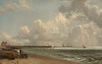 Yarmouth Jetty, kolem 1822-23 od John Constable