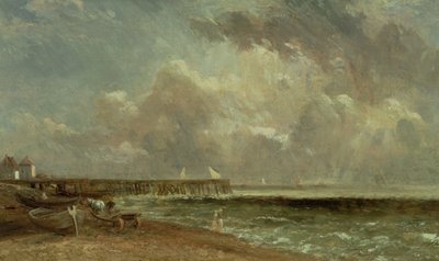 Yarmouth Pier, 1822 od John Constable