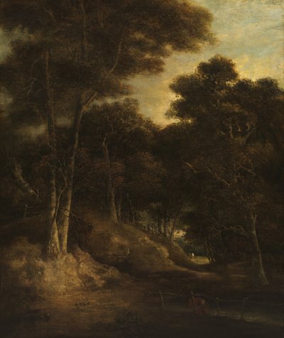 Krajina - Okraj lesa, cca 1800-20 od John Crome