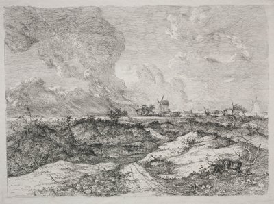 Mousehold Heath, c. 1810-13. od John Crome