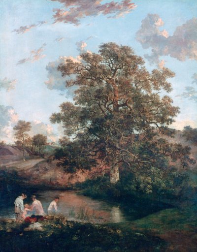 The Poringland Oak, c1818-1820 od John Crome