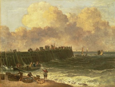 Yarmouth Jetty, kolem roku 1810 od John Crome