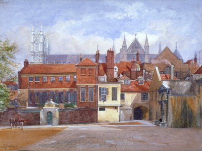 Ashburnham House, Westminster, Londýn, 1880 od John Crowther