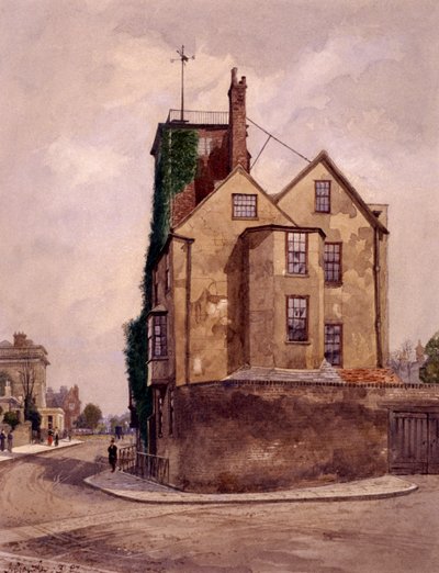 Canonbury Tower, Islington, Londýn, 1887 od John Crowther