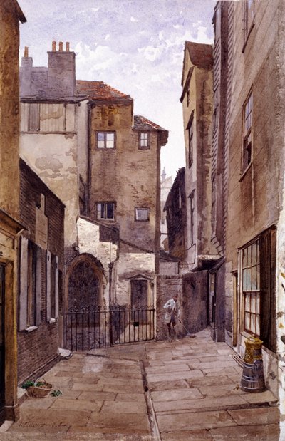 Cloth Fair, Londýn, 1884 od John Crowther