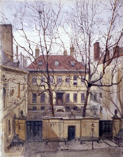Děkanský dvůr, Carter Lane, 1881 od John Crowther