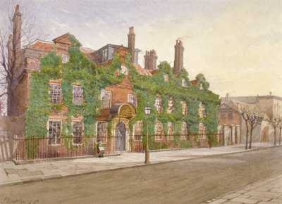 Fairfax House, High Street, Putney, Londýn, 1887 od John Crowther