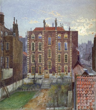 Dům na Austin Friars Street, City of London, 1881 od John Crowther