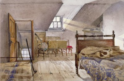 Vnitřní pohled na věznici Marshalsea, Borough High Street, Southwark, Londýn, 1887 od John Crowther