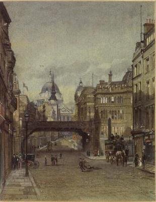 Ludgate Hill od John Crowther