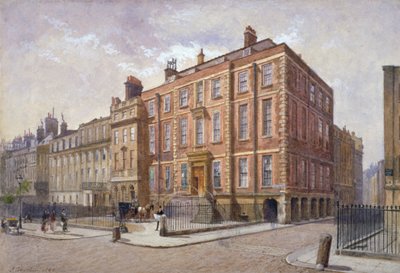 Newcastle House, Holborn, Londýn, 1880 od John Crowther