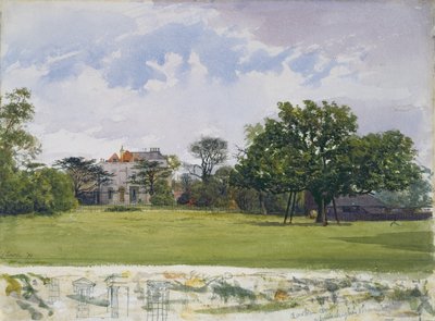 Boční pohled na Turret House, Lambeth, 1880 od John Crowther