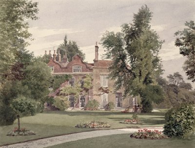 Boční pohled na Raleigh House, Brixton Hill, Lambeth, 1887 od John Crowther