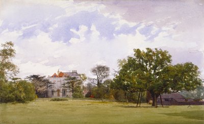 Boční pohled na Turret House, Lambeth, Londýn, 1880 od John Crowther