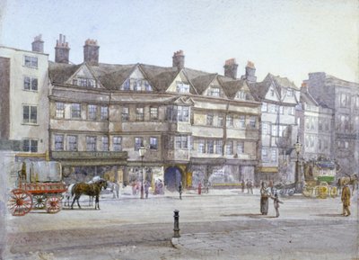 Staple Inn, Londýn, 1882 od John Crowther