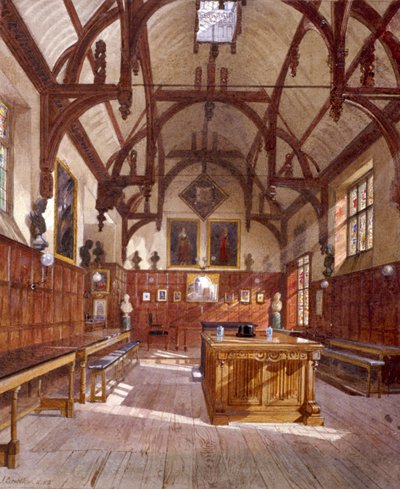 Hala Staple Inn, Londýn, 1882 od John Crowther