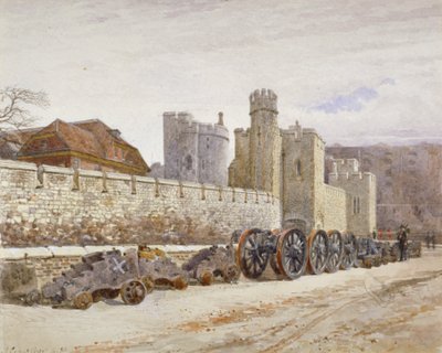 Tower of London, Stepney, Londýn, 1883 od John Crowther