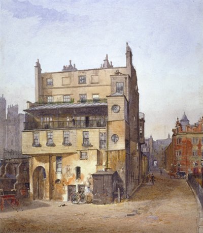Pohled na dům, Cecil Street, Westminster, Londýn, 1882 od John Crowther