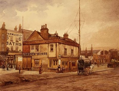 Vine Tavern, Mile End Road od John Crowther
