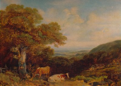 "Krajina s dobytkem", 1847, 1935 od John Dearman