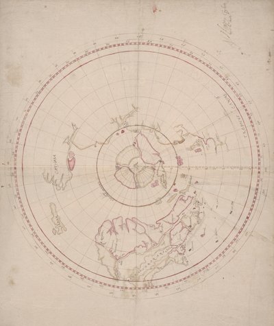 Humfray Gylbert rytíř jeho listina, kolem 1582 od John Dee