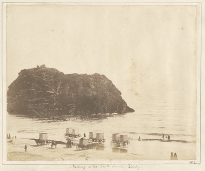 Koupání na jižních píscích, Tenby. od John Dillwyn Llewelyn