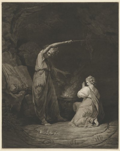 Zaklínadlo od John Dixon after John Hamilton Mortimer