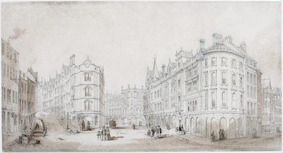 Akenside Hill, Newcastle upon Tyne (barva těla) od John Dobson
