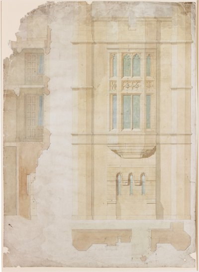 Design pro Oriel Window, Holme Eden (inkoust) od John Dobson