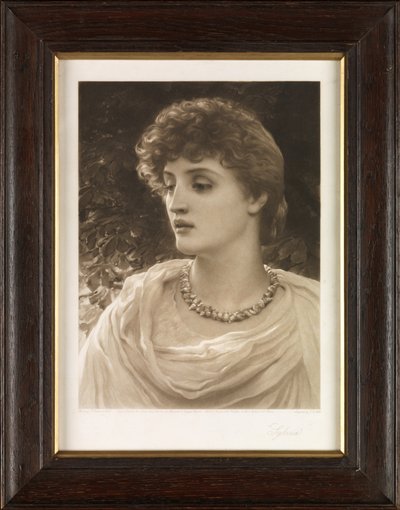 Sylvia (mezzotinta) od John Douglas Miller