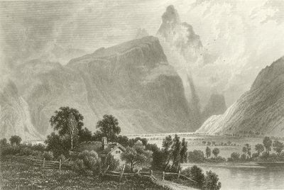 Romsdalhorn z Aak od John Douglas Woodward