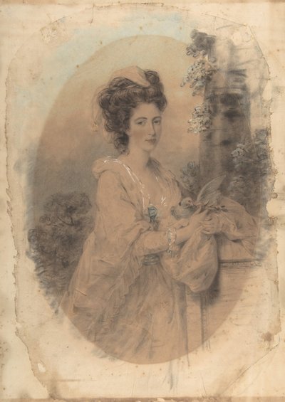 Isabella Hunter, sestřenice umělce, 1781. od John Downman