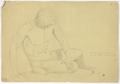 Socha Umírající Galie od John Downman