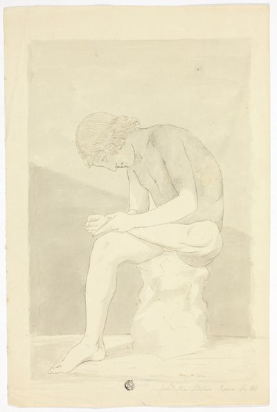 The Thorn-Picker (Lo Spinario) od John Downman