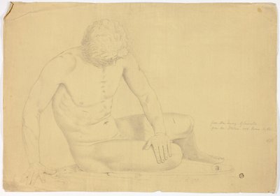 Socha Umírající Galie od John Downman