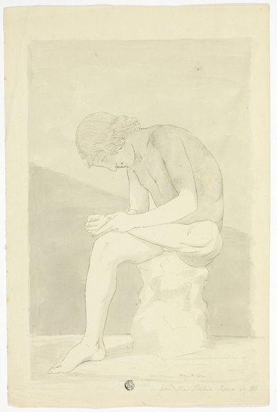 The Thorn-Picker (Lo Spinario) od John Downman