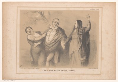 Spotprent se setkal s premiérem Peel tussen tragedie en komedie Skvělý herec mezi tragédií a komedií (název na objektu) HB Sketches (název série na objektu) od John Doyle
