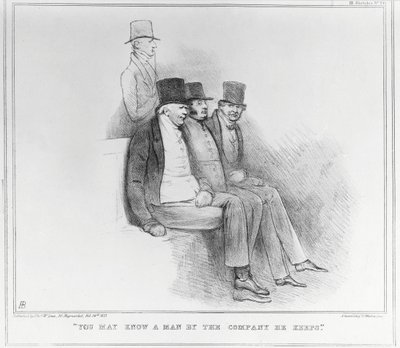 Muže možná poznáte podle společnosti, kterou má, 1833 od John Doyle