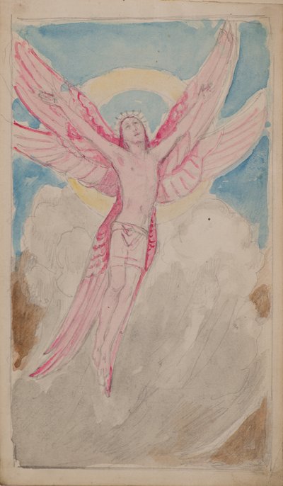 Vidění svatého Františka (akvarel) od John Duncan