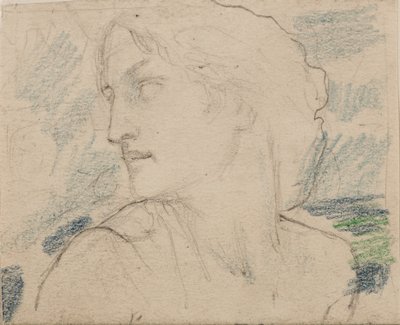Bez názvu [Ženská postava] (tužka) od John Duncan